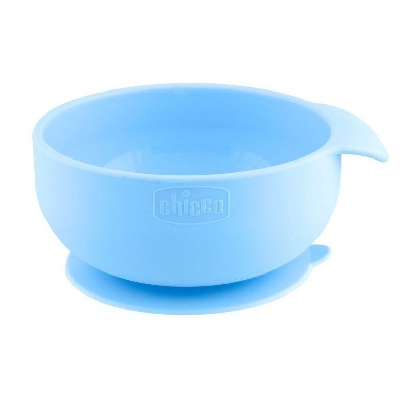 Chicco Μπωλ Σιλικόνης Με Βεντούζα Σιέλ 6Μ+ (F05-10221-20)