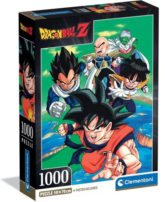 Clementoni Παζλ 1000 H.Q.Dragon Ball Z (1260-37051)