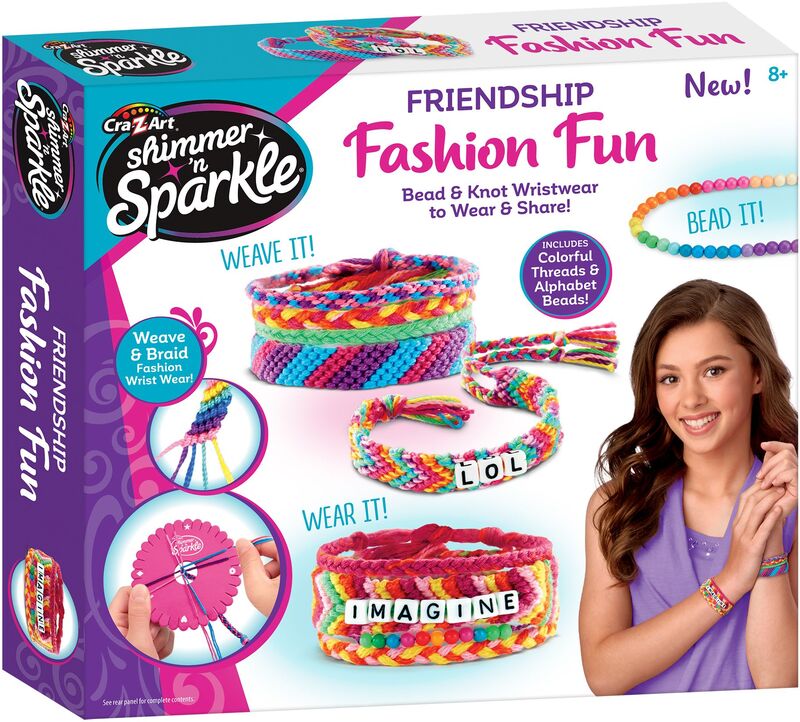 Cra-Z-Art Shimmer'N Sparkle Fashion Bead Bracelet (17320)