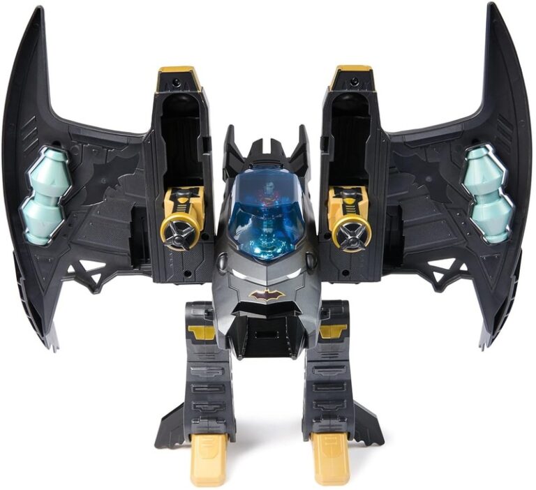 DC Metal Force Transforming Batwing & 2 Φιγούρες 10cm (6070889)