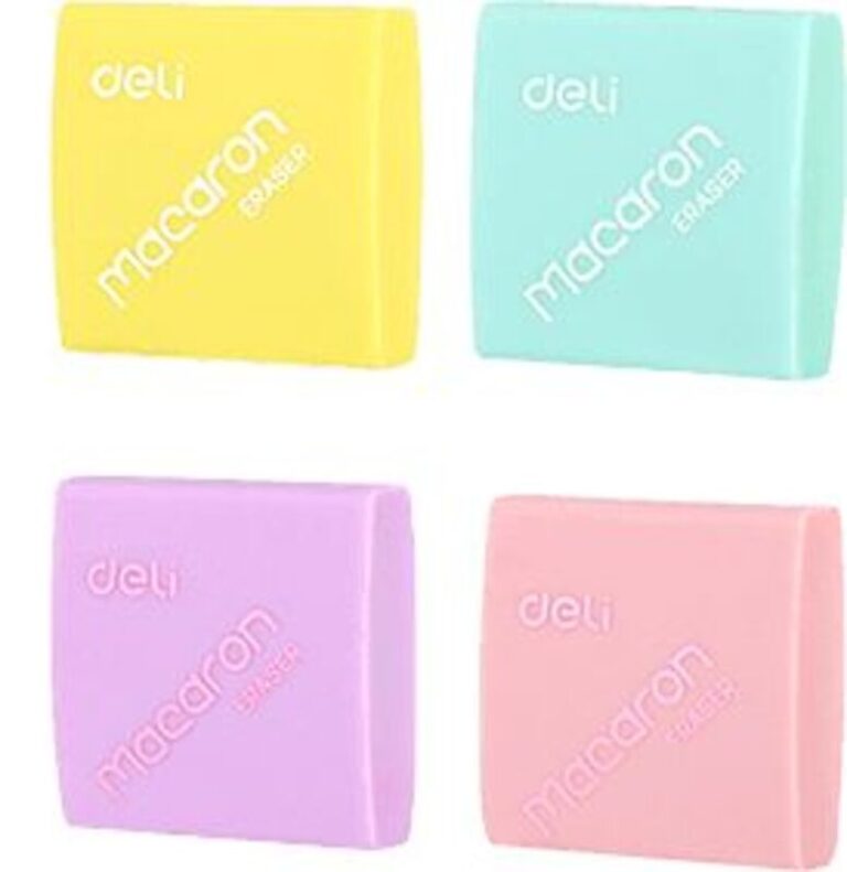 Deli Γόμα Macaron-4 Χρώματα-1Τμχ (231.930446)