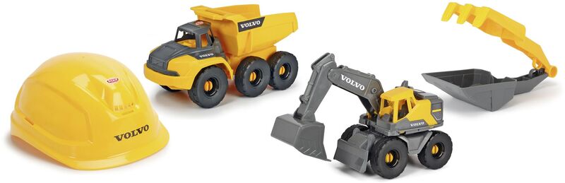 Dickie F/W Volvo Construction Playset+2 Αυτοκίνητα (203729026)
