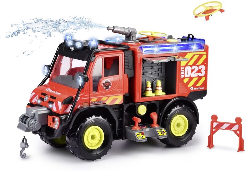 Dickie Freewheel Όχημα Πυροσβεστικής Unimog U530 50cm (203719033)