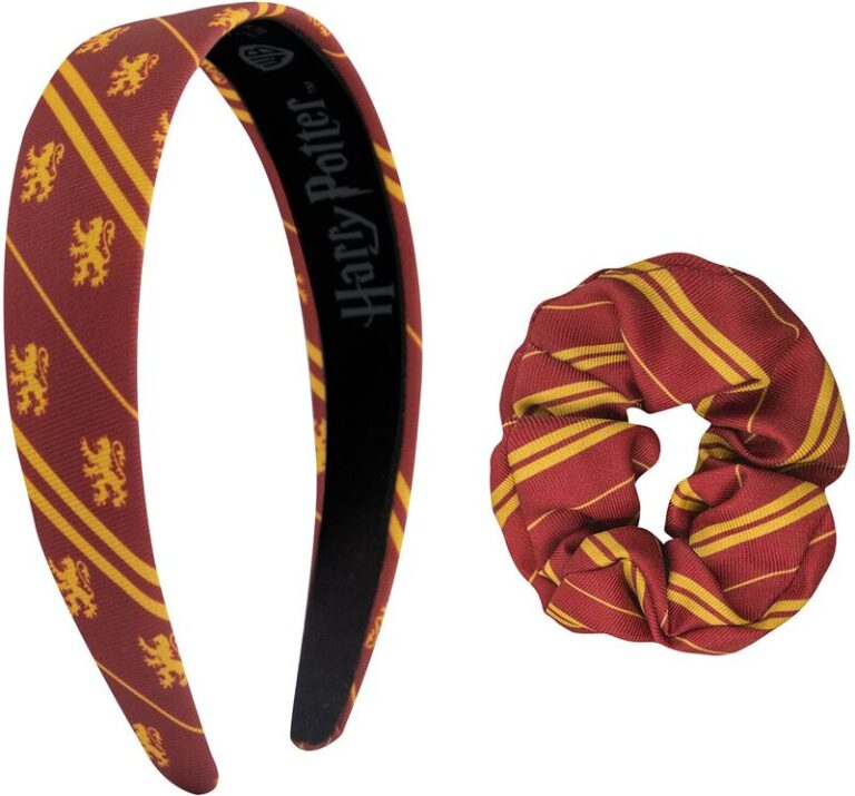 FBL Harry Potter Gryffindor Σετ Scrunchy & Στέκα (CR2621)