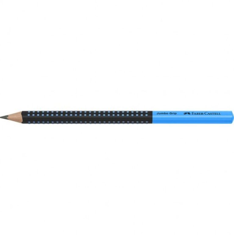 Faber Castell Μολύβι Jumbo Grip Δίχρωμο Μαύρο-Μπλε HB (12310521)