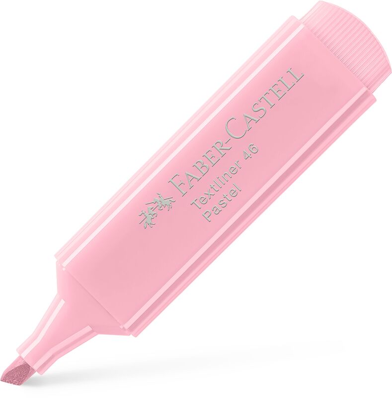 Faber Castell Υπογραμμιστής Pastel 1546 Baby Ροζ (12310912)