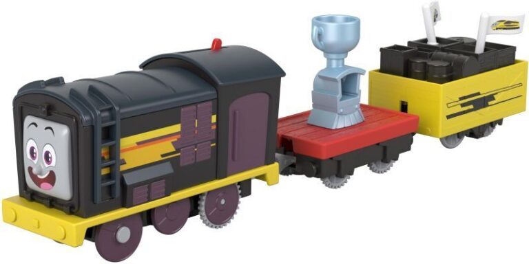 Fisher Price Thomas Trackmaster Μηχανοκίνητα Τρένα Με 2 Βαγόνια-6 Σχέδια (HFX97)