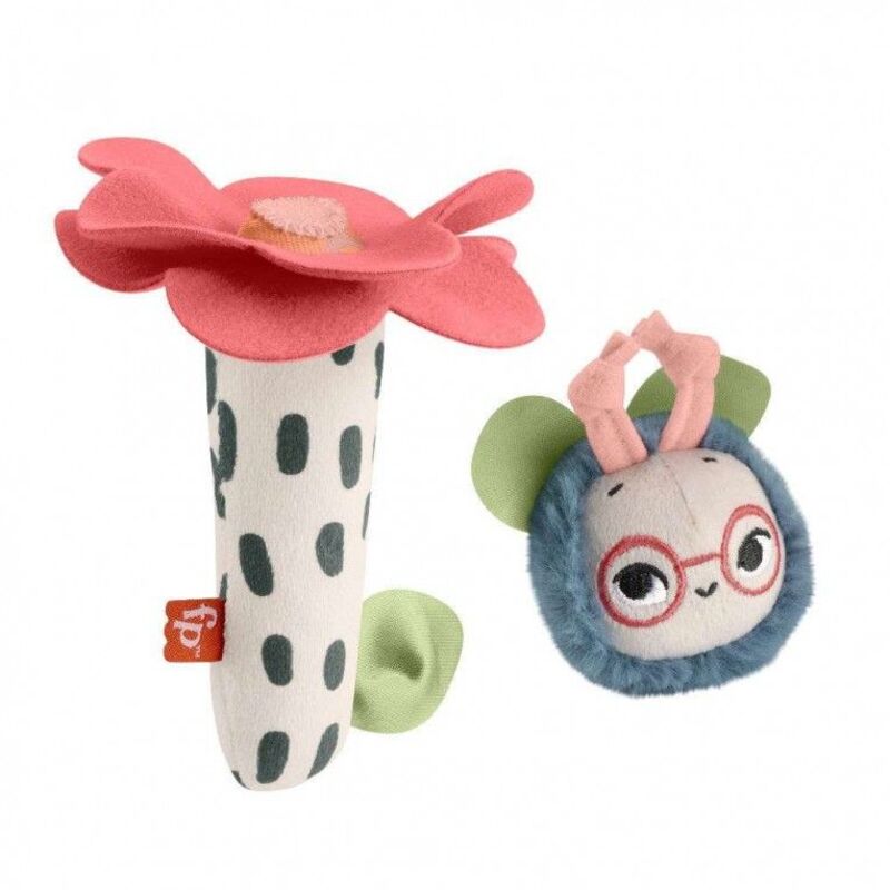 Fisher Price Κουδουνίστρα Λουλουδάκι-Μελισσούλα (HYR56)