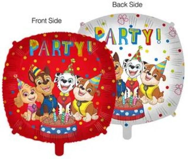 Foil Μπαλόνι Paw Patrol Τετράγωνο 46cm (94996)