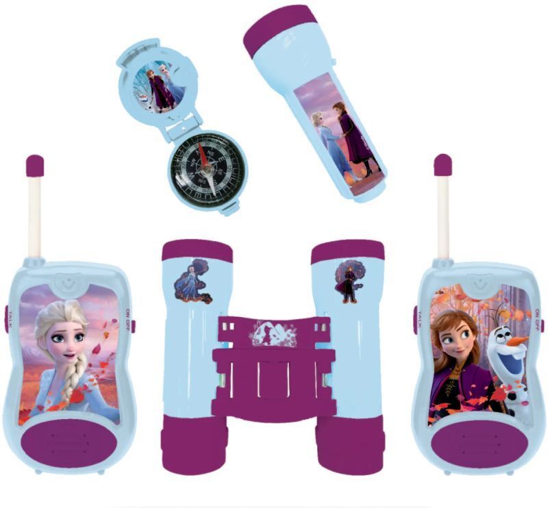 Frozen Σετ Walkie Talkies Κιάλια & Πυξίδα (RPTW12FZ)