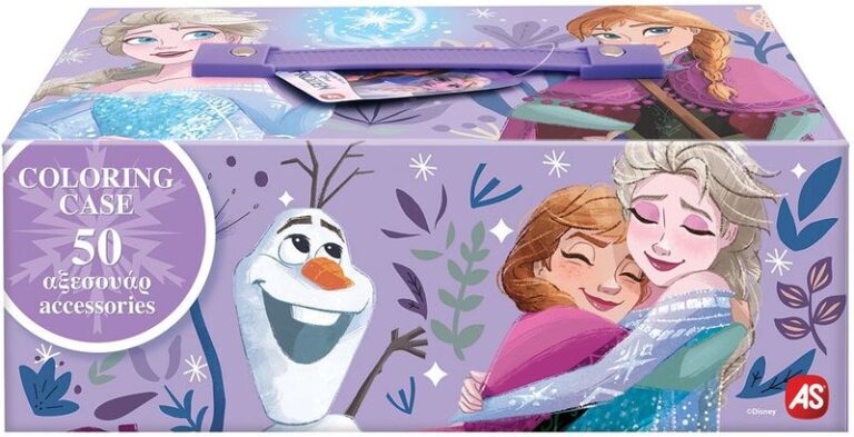Frozen Χάρτινο Βαλιτσάκι Με Σετ Ζωγραφικής (1023-69005)