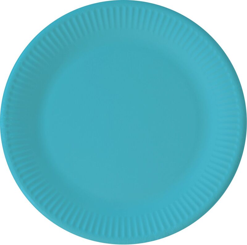 Fsc Πιάτα Μονόχρωμα Χάρτινα 20cm Turquoise Next Generation (93528)