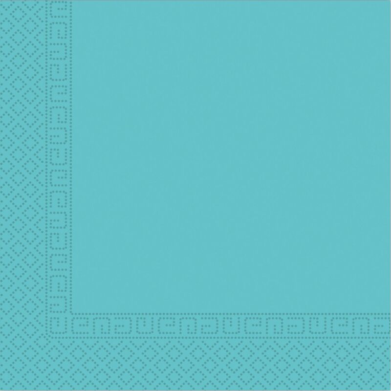 Fsc Χαρτοπετσέτες Μονόχωμες 33X33 Turquoise Next Generation (93050)