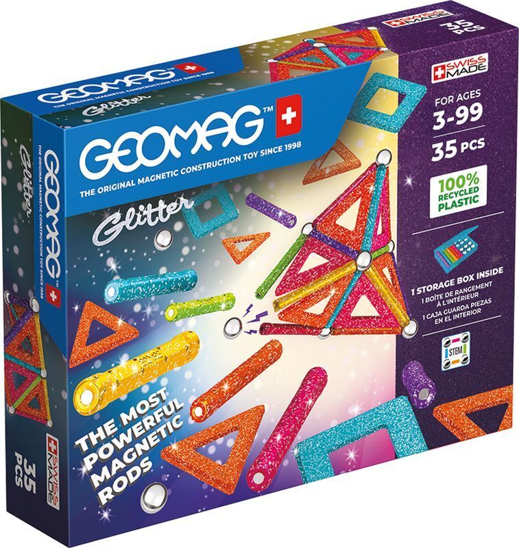 Geomag Σετ Glitter 35-Green (PF.527.535.00)