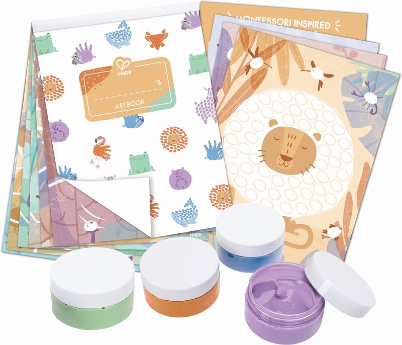 Hape Artbook Finger Painting (E2005A)