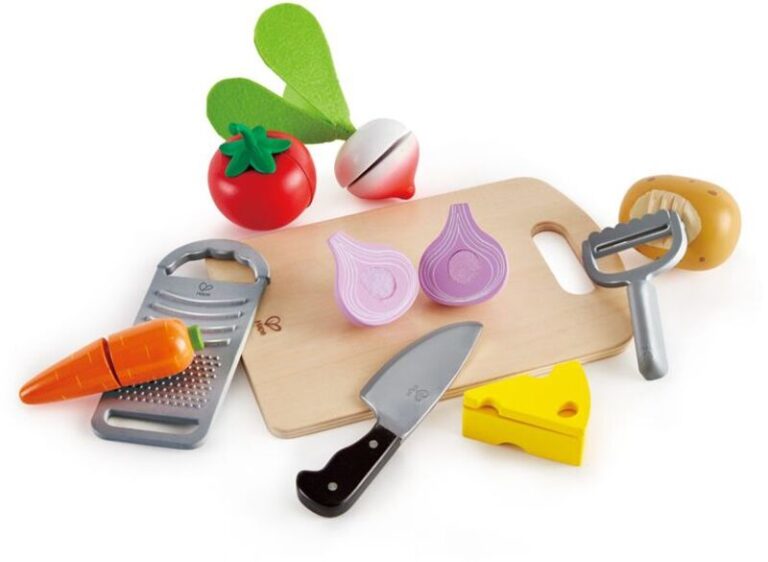 Hape Playfully Delicious Ξύλινα Τρόφιμα-Τα Υλικά Μαγειρικής Του Σεφ (E3154B)