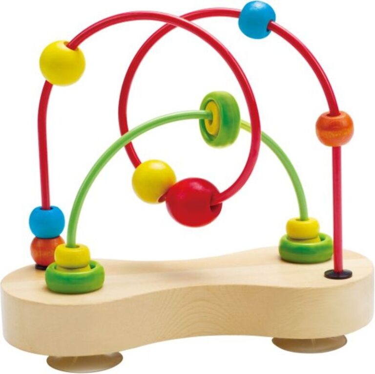 Hape Totally Amazing Λαβύρινθος Με Ξύλινες Χάντρες Double Bubble (E1801)