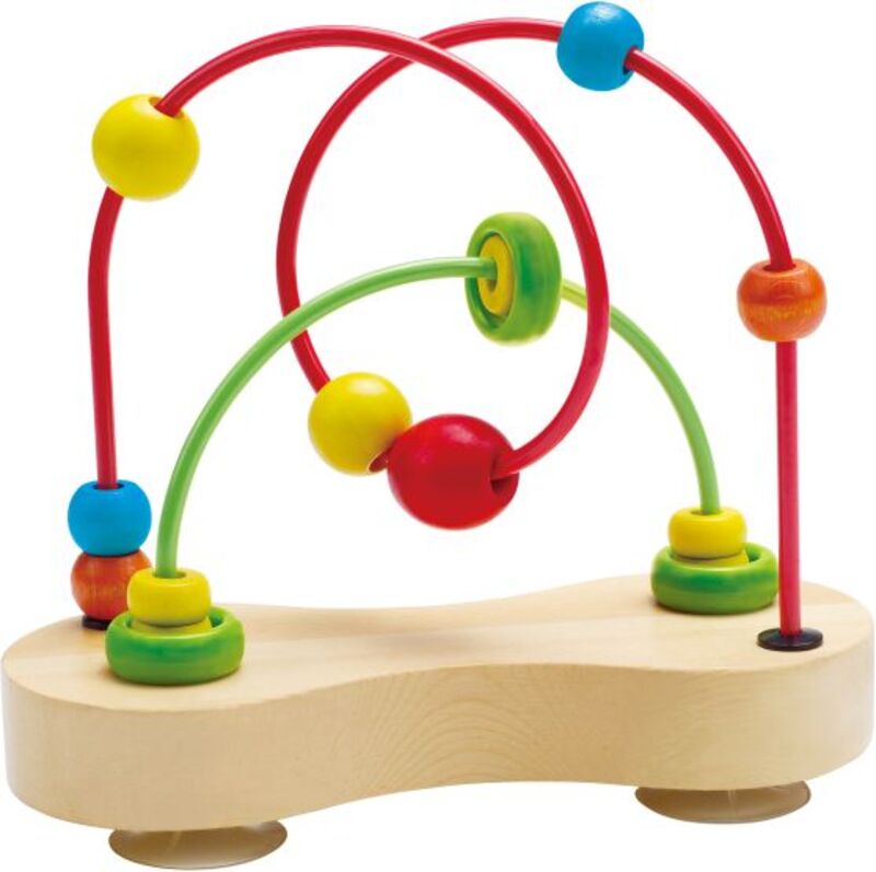 Hape Totally Amazing Λαβύρινθος Με Ξύλινες Χάντρες Double Bubble (E1801)