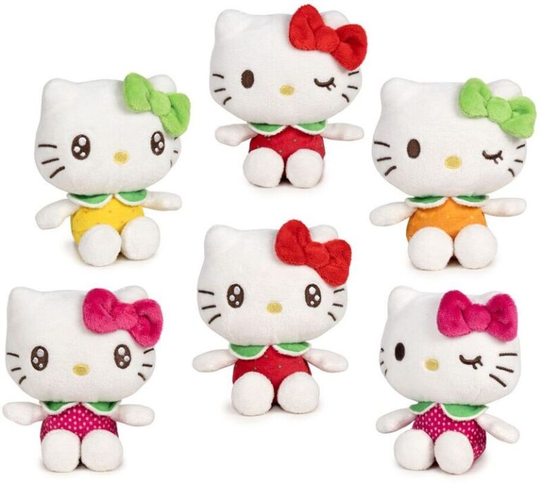 Hello Kitty Λούτρινο Με Φρουτένιο Άρωμα 12cm-6 Σχέδια-1Τμχ (760025473)