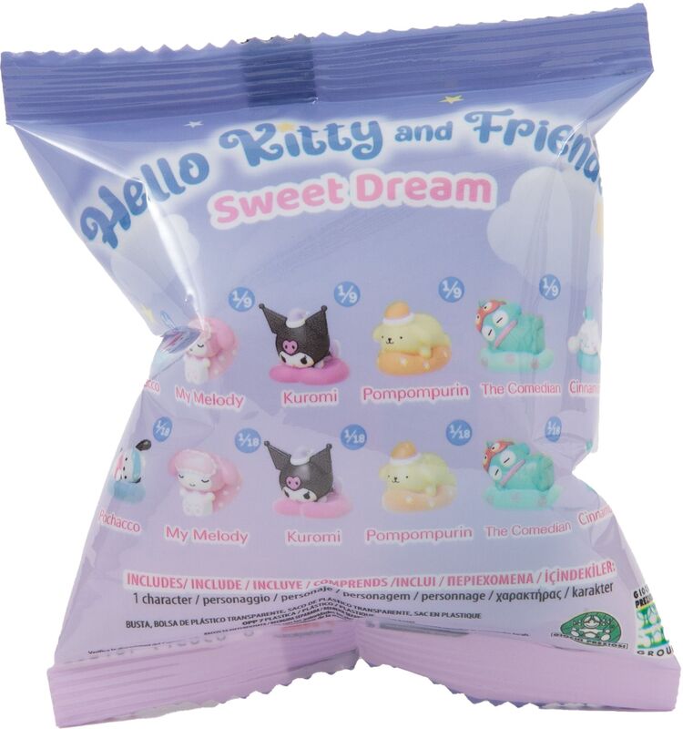 Hello Kitty Φιγούρα Sweet Dream 4cm-12 Σχέδια-1Τμχ (HKT35000)