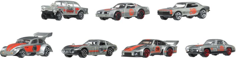 Hot Wheels Αυτοκινητάκια Σετ Των 7-80 Χρόνια (JHF01)