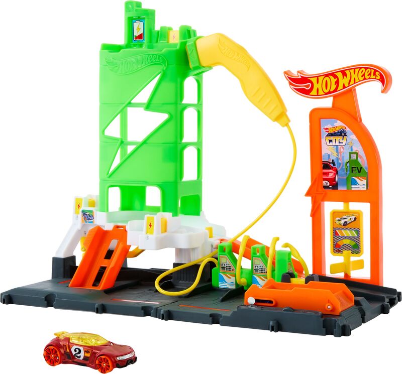 Hot Wheels Πίστα Σταθμός Καυσίμων City (HTN79)