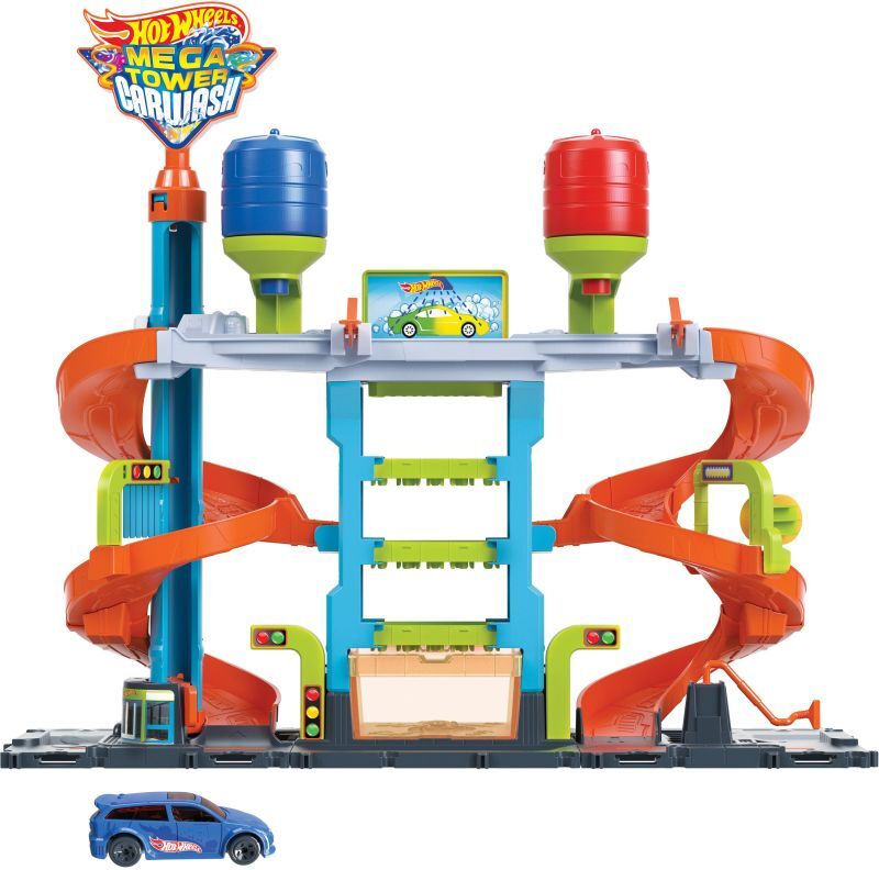 Hot Wheels Χρωμοκεραυνοί Πλυντήριο (HDP05)