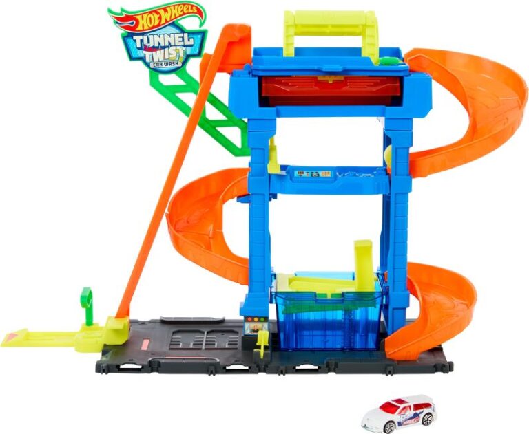 Hot Wheels Χρωμοκεραυνοί Πλυντήριο (HTN80)