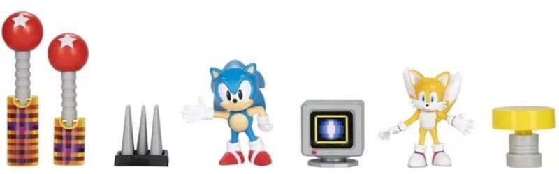 Jakks Pacific Sonic Φιγούρα 2.5" Diorama Set (409254-RF1)