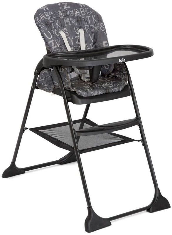 Joie Κάθισμα Φαγητού Snacker ABC Charcoal (H1127BBACH000)