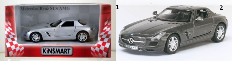 KIN Mercedes Benz SLS AMG-2 Σχέδια (KT5349W)