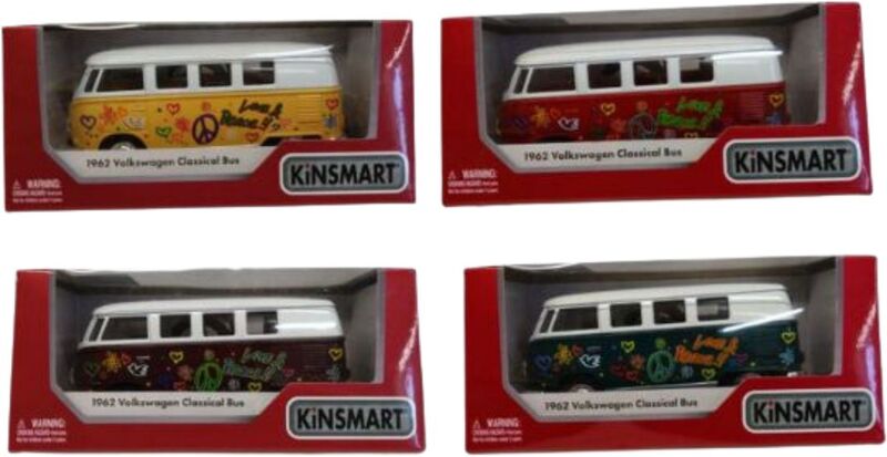 KIN Volkswagen Classical Bus 1962 1:32-4 Σχέδια-1Τμχ (KT5060WM)