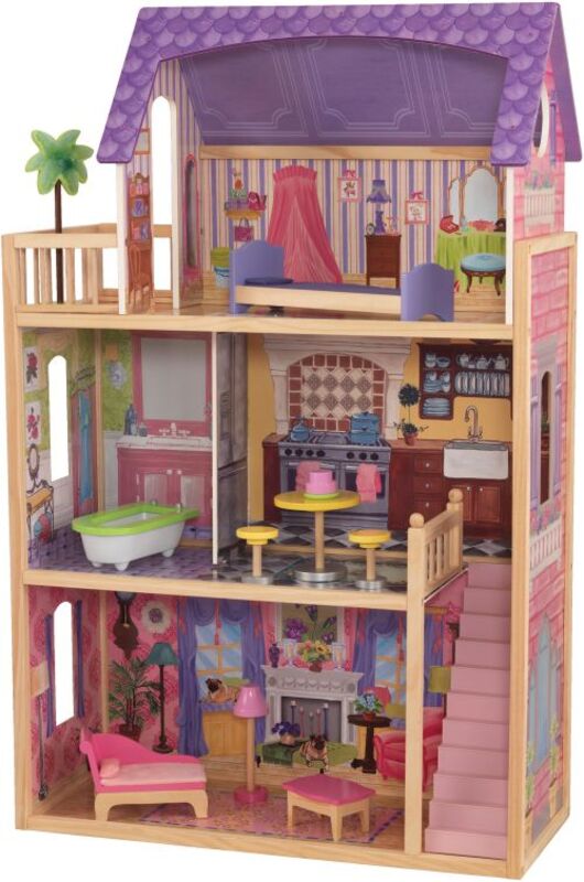 KidKraft Ξύλινο Κουκλόσπιτο Kayla (65092)