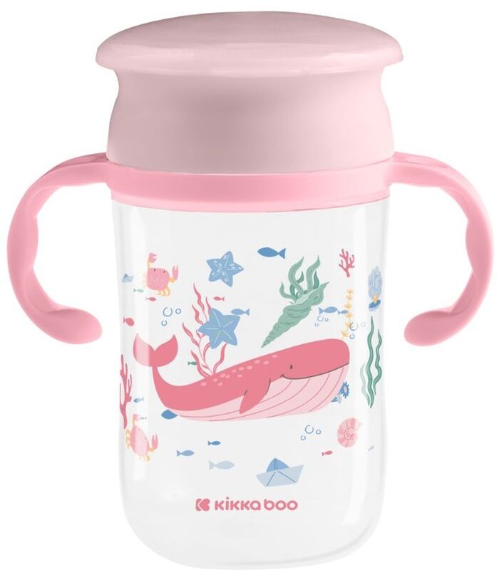 Kikkaboo Κύπελλο 360° Deep Sea Pink (31302030068)