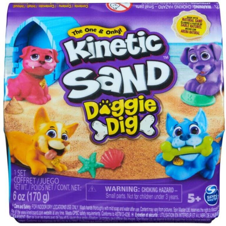 Kinetic Sand Mini Σκυλάκι-4 Σχέδια-1Τμχ (6068641)