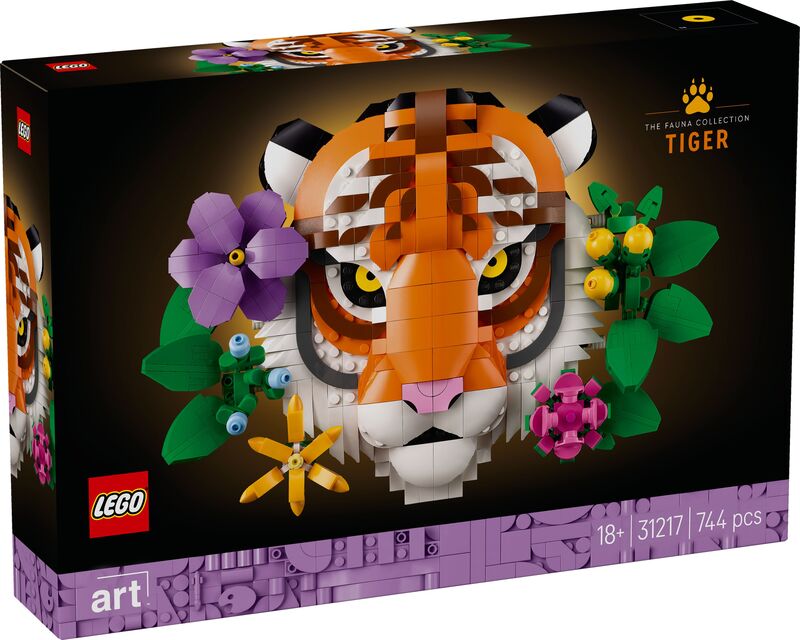 LEGO Art The Fauna Collection-Tiger (31217)