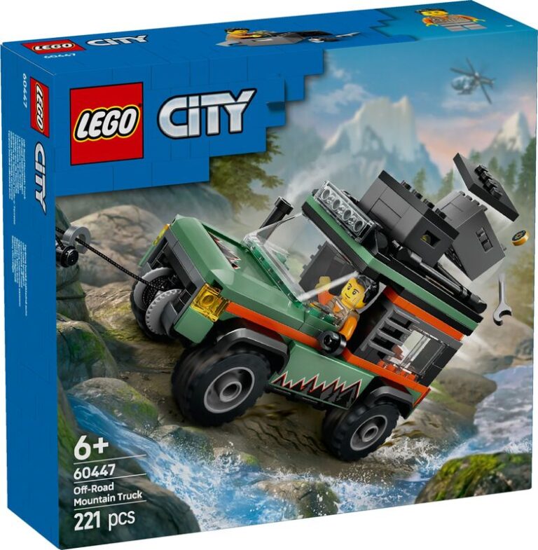 LEGO City 4X4 Off-Road Mountain Truck (60447)