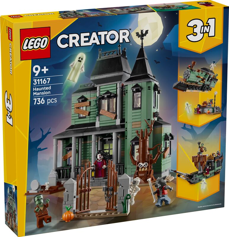 LEGO Creator 3in1 Haunted Mansion (31167)