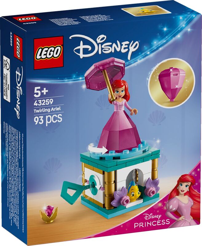 LEGO Disney Princess Twirling Ariel (43259)
