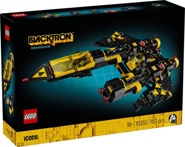 LEGO Icons Blacktron Renegade (10355)