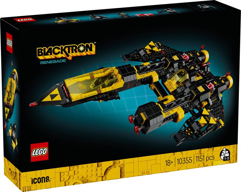 LEGO Icons Blacktron Renegade (10355)