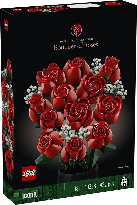 LEGO Icons Botanical Bouquet Of Roses (10328)