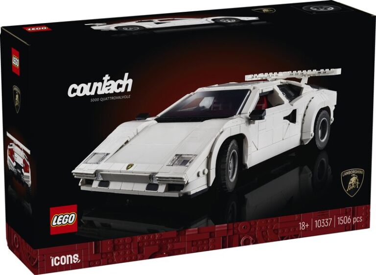 LEGO Icons Lamborghini Countach 5000 Quattrovalvole (10337)