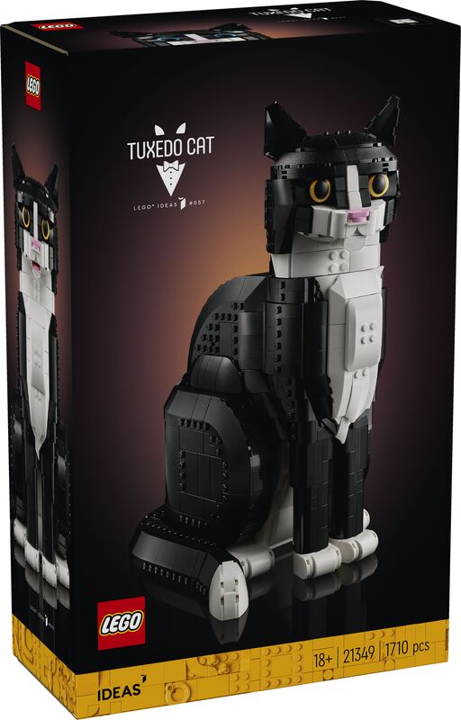 LEGO Ideas Tuxedo Cat (21349)