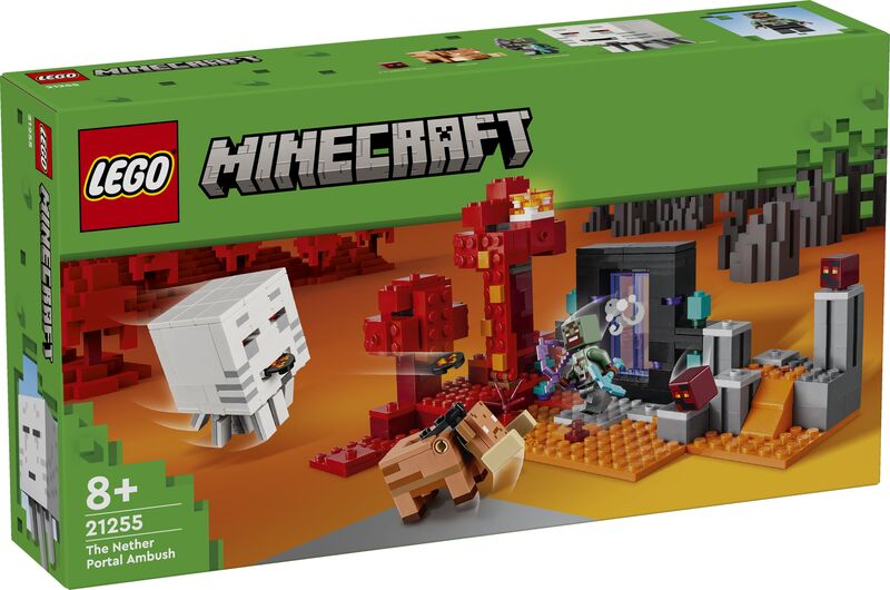 LEGO Minecraft The Nether Portal Ambush (21255)
