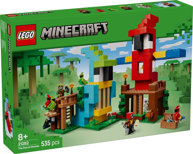 LEGO Minecraft The Parrot Houses (21282)