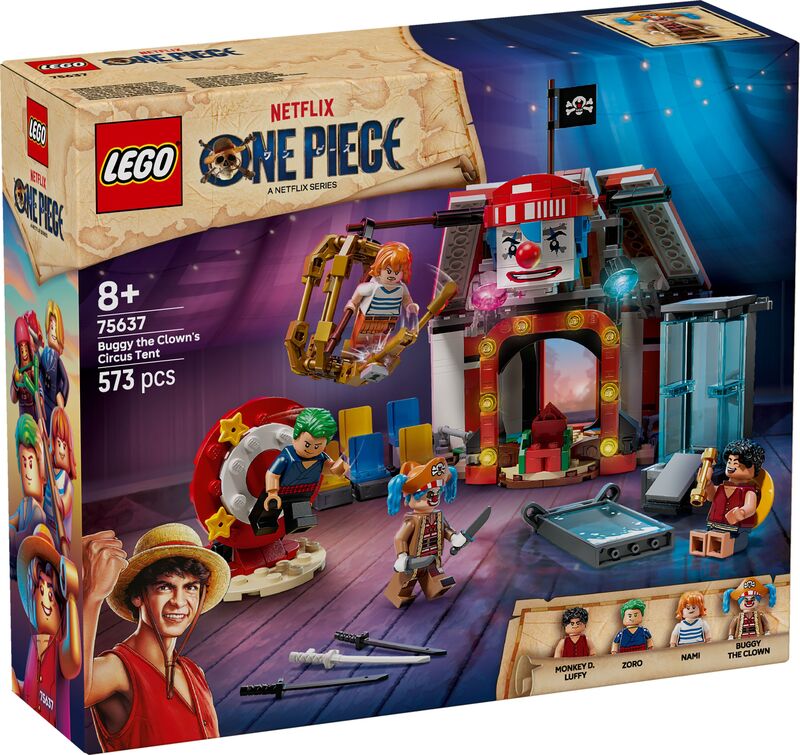 LEGO One Piece Buggy The Clown's Circus Tent (75637)