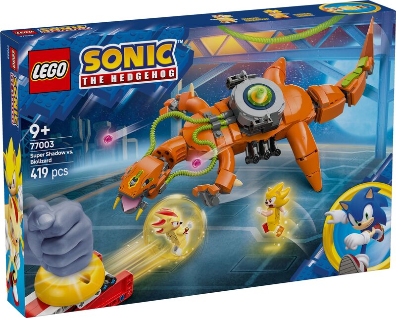 LEGO Sonic The Hedgehog Super Shadow vs. Biolizard (77003)