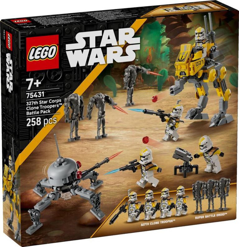 LEGO Star Wars 327Th Star Corps Clone Troopers Battle Pack (75431)
