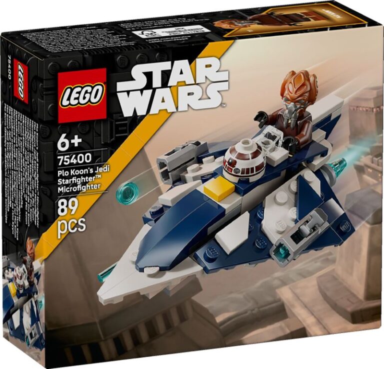 LEGO Star Wars Plo Koon's Jedi Starfighter Microfighter (75400)